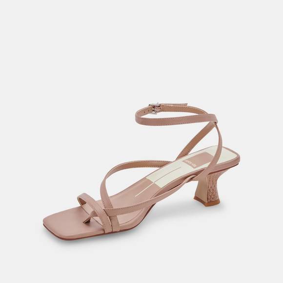 NEW DOLCE VITA women's baylor heel in cafe leather - Picture 6 of 8